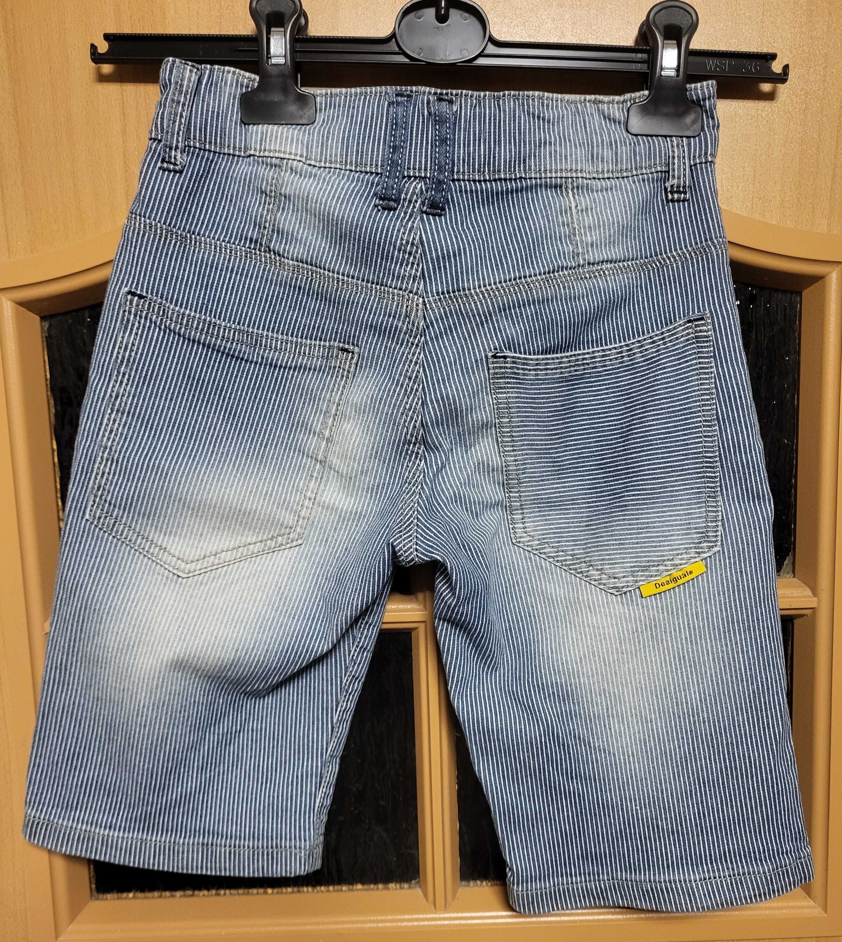 Szorty jeansowe dla chłopca rozm. 130 firmy DESIQUAL