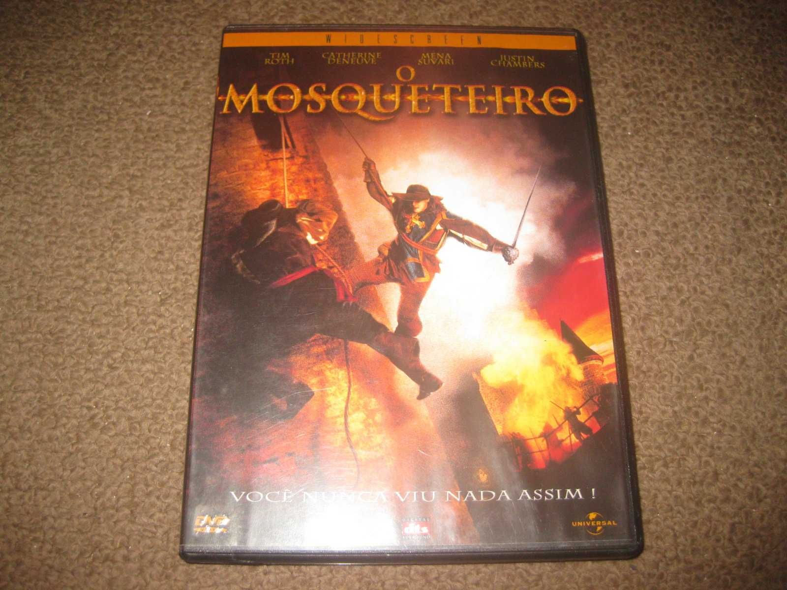 DVD "O Mosqueteiro" com Tim Roth