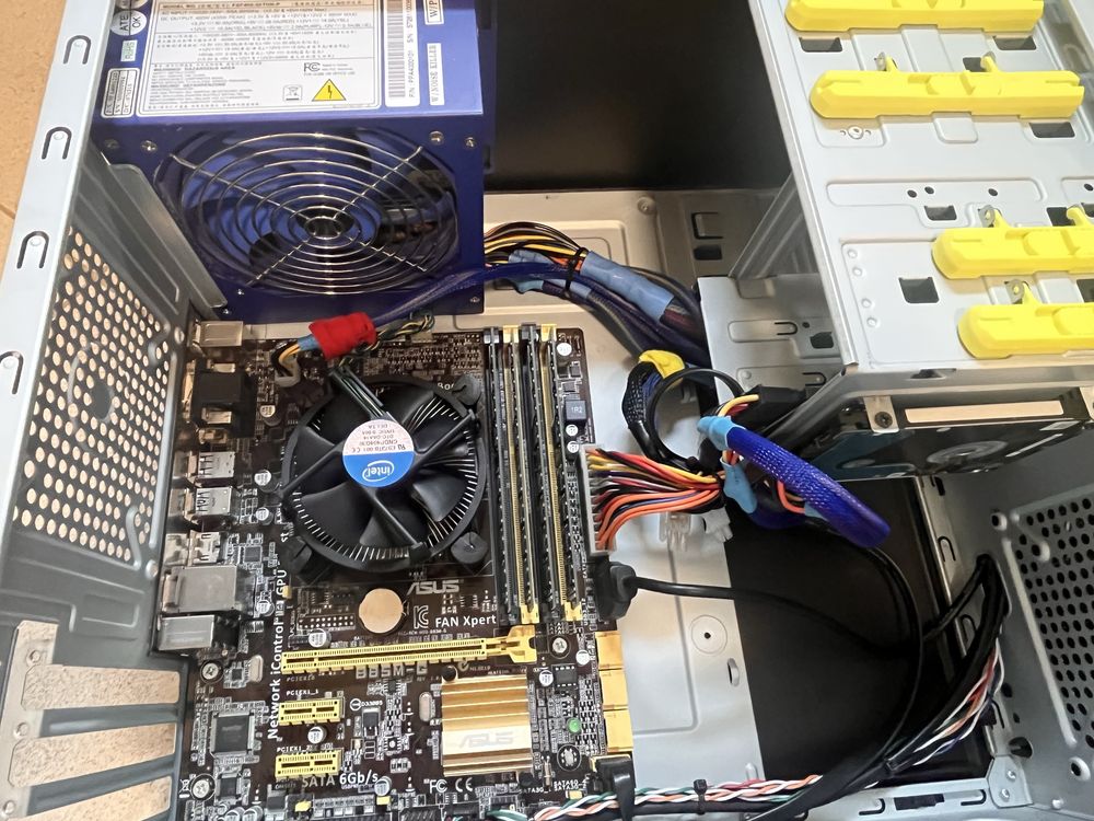 ПК i5 4670k 4x3.8, 16gb ddr3-1600, 400w, 128ssd+512hdd, b85 Asus