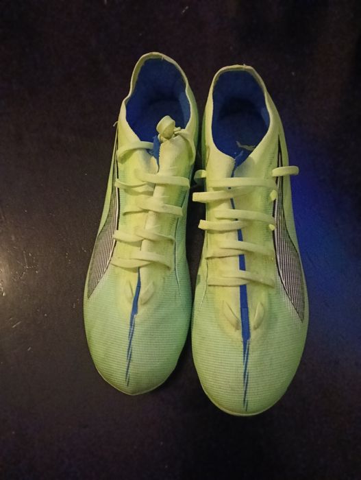 chuteiras puma verdes