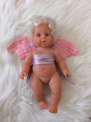 Колекційна лялька пупс ангел zapf creation