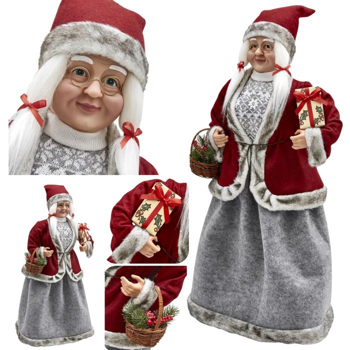 Pani Mikołajowa Figurka XXL 81cm PREMIUM