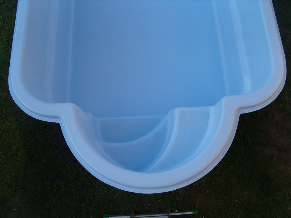 Basen Ogrodowy + FILTRACJA 5,20x2,55x1,10m Poliestrowy Laminat