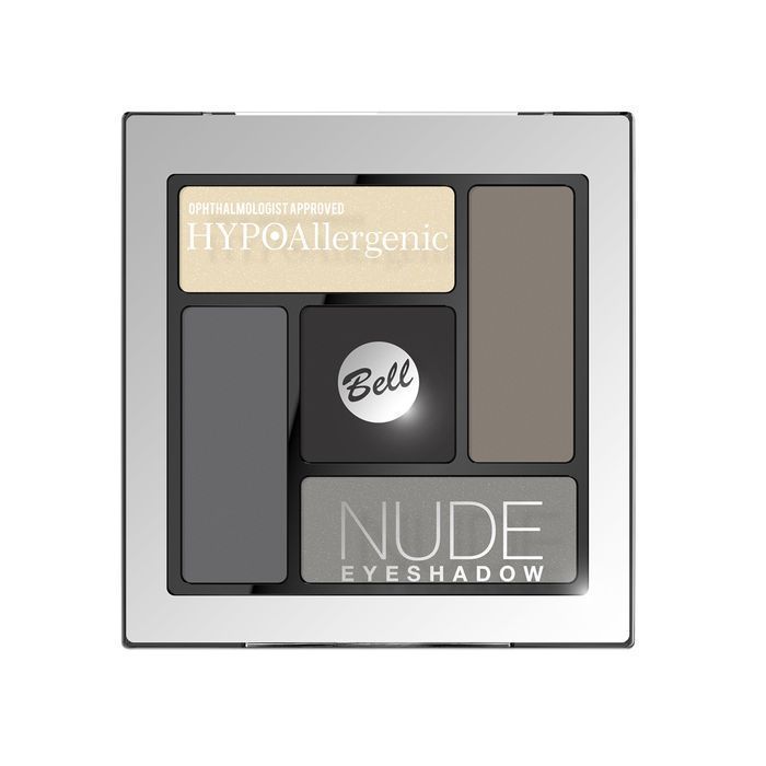 Bell HypoAllergenic Nude Eyeshadow Paleta 5 Cieni 02 | 5g | Kremowe