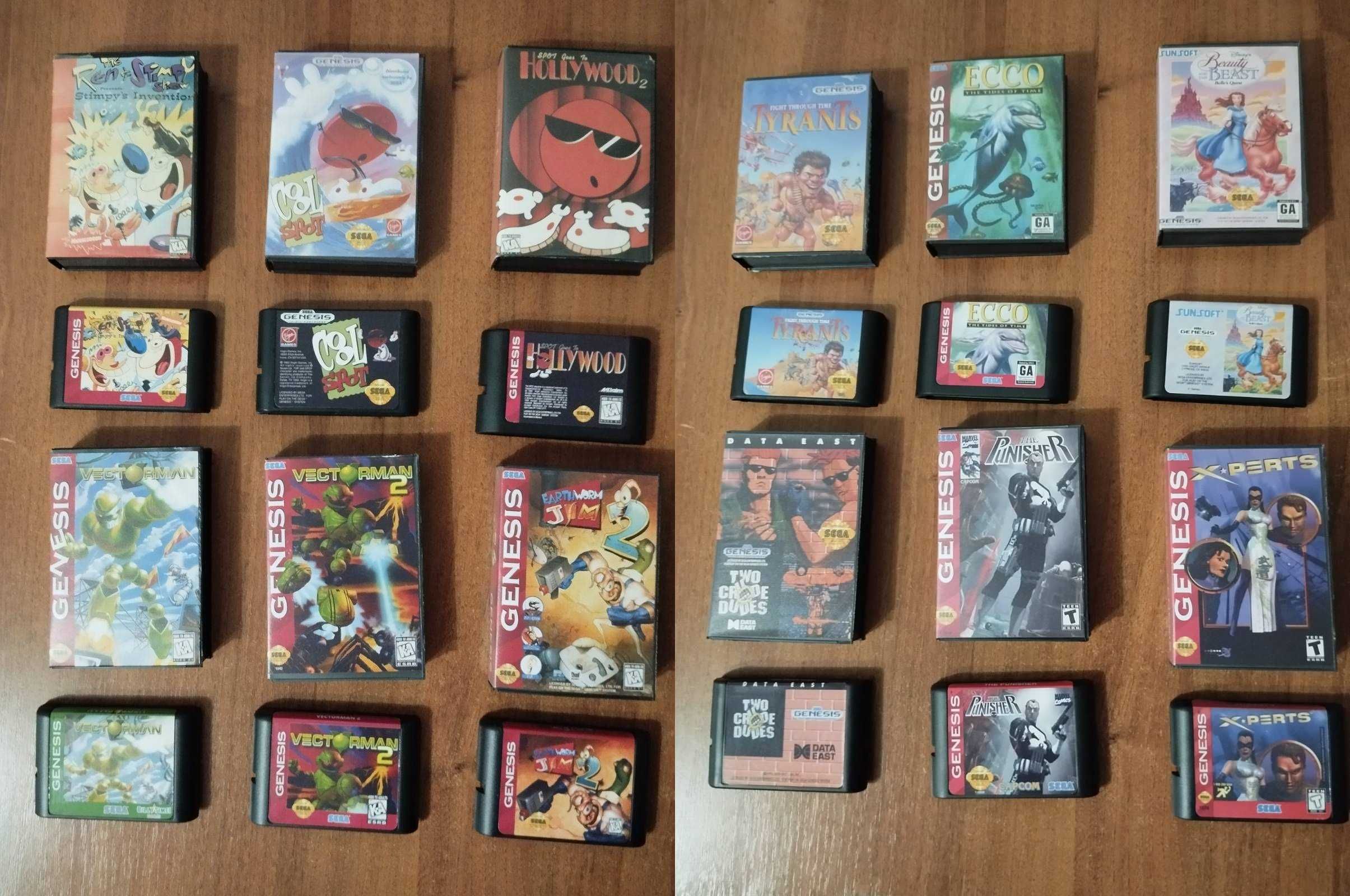 Картриджі для sega mega drive