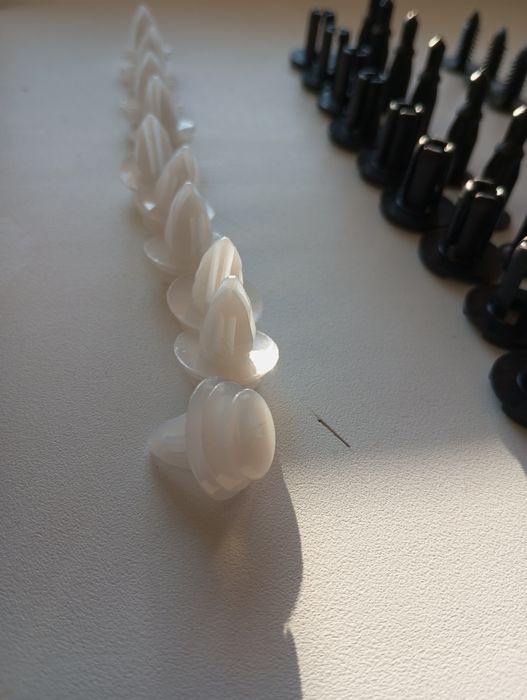 Універсальний набір кліпс для авто 60 штук.