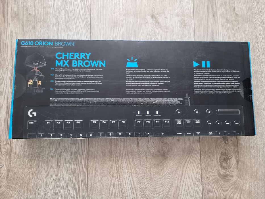 Nowa Klawiatura LogiTech G610 Orion Brown