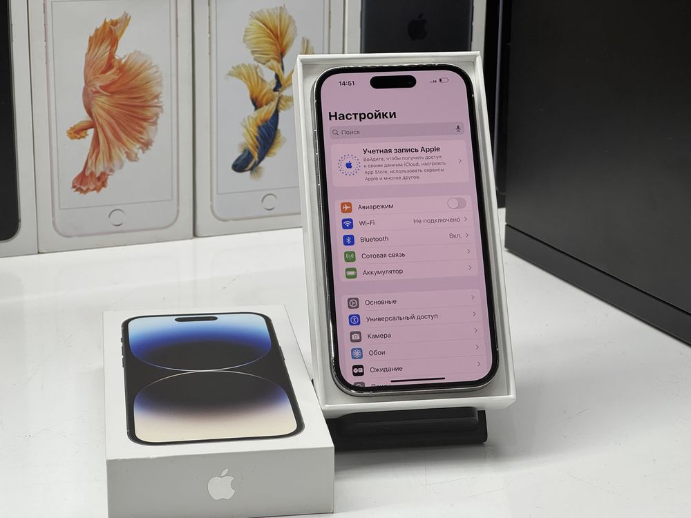 MAГAЗИН iPhone 14 Pro 256gb Neverlock Dual ГАРАНТИЯ/TradIn/Bыкyп/Oбмeн