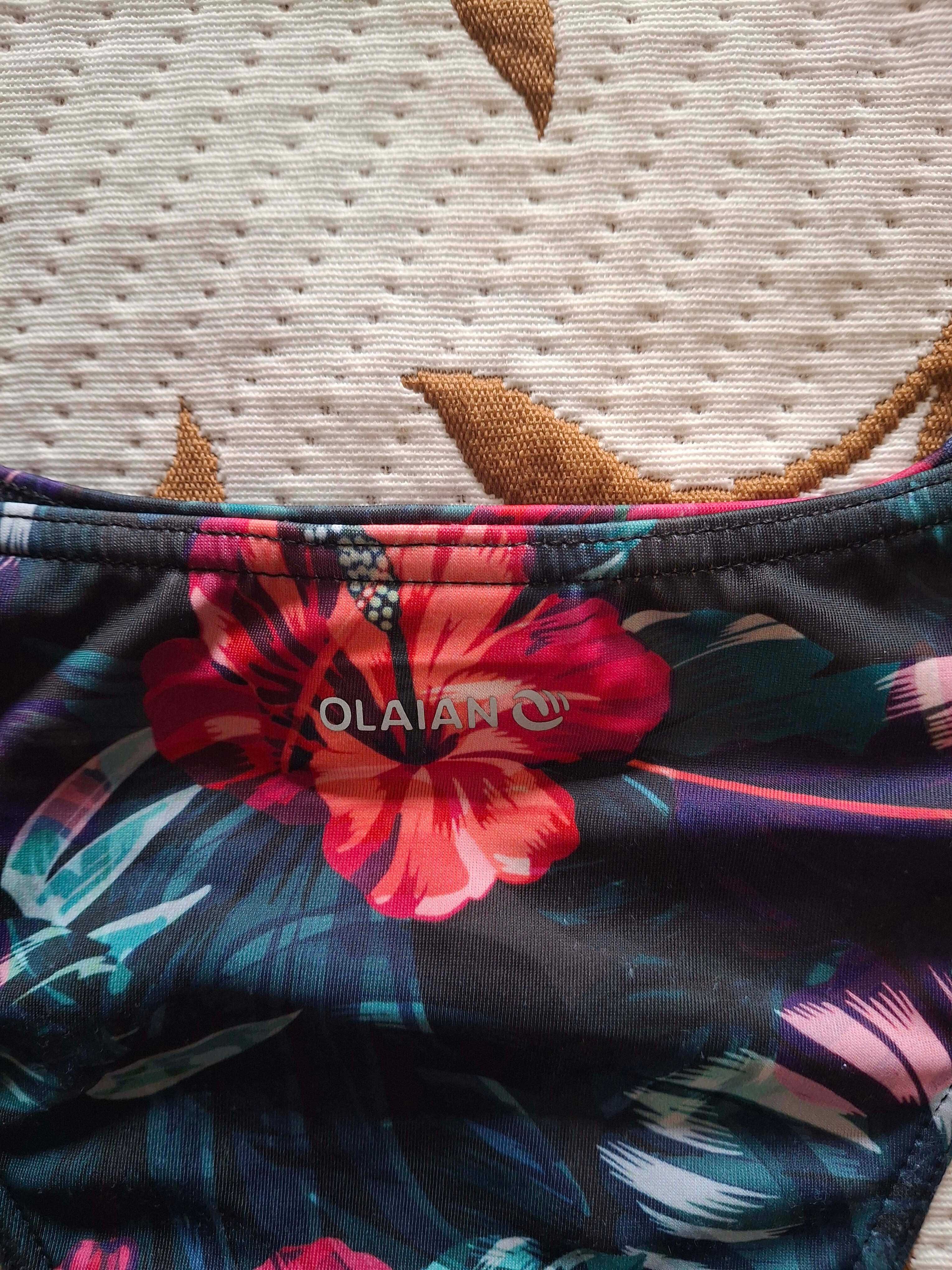 Biquíni da Decathlon (Olaian) com lindo padrão floral