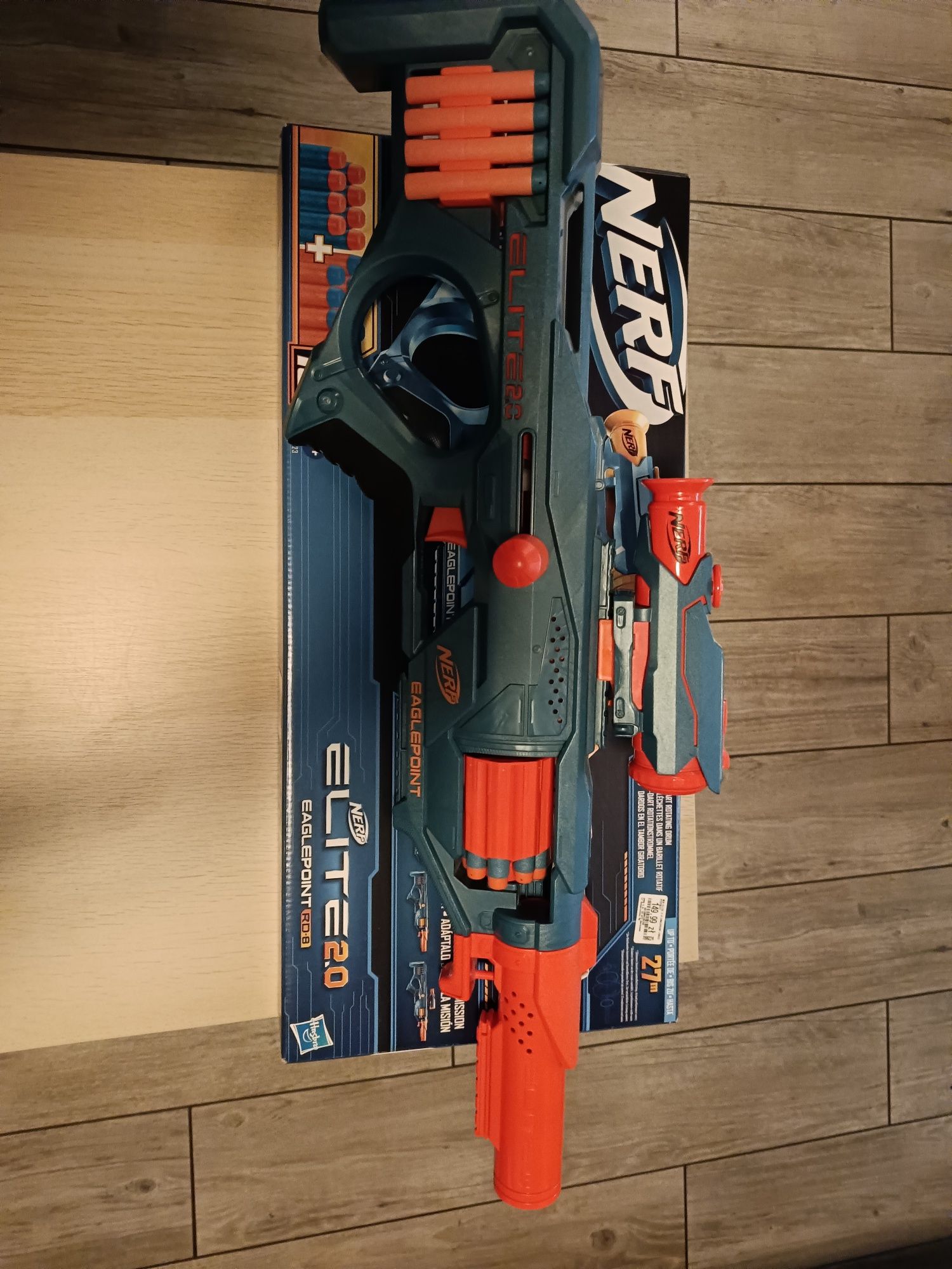 Nerf Elite 2.0 Eglepoint RD-8. Oryginalny