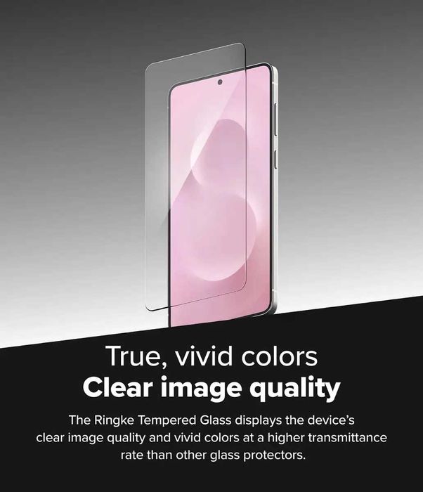 Защитное стекло Ringke Easy Slide 2-Pack для Samsung S25 Edge Clear