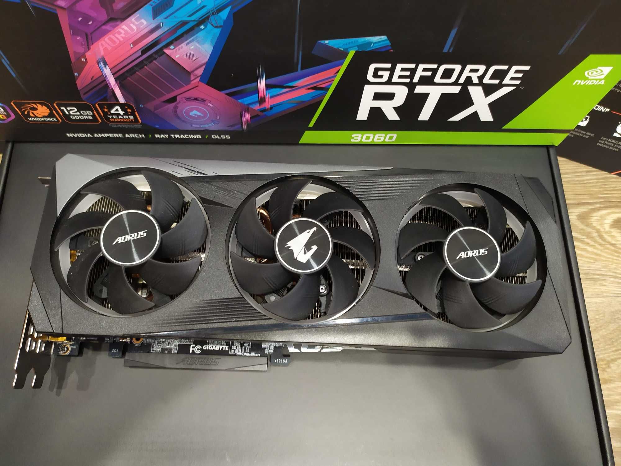 Gigabyte AORUS GeForce RTX 3060 ELITE 12G