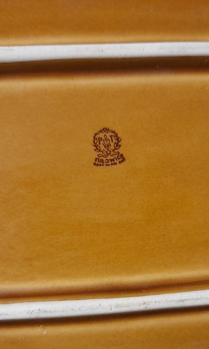 Półmisek koloru musztardowego Tułowice