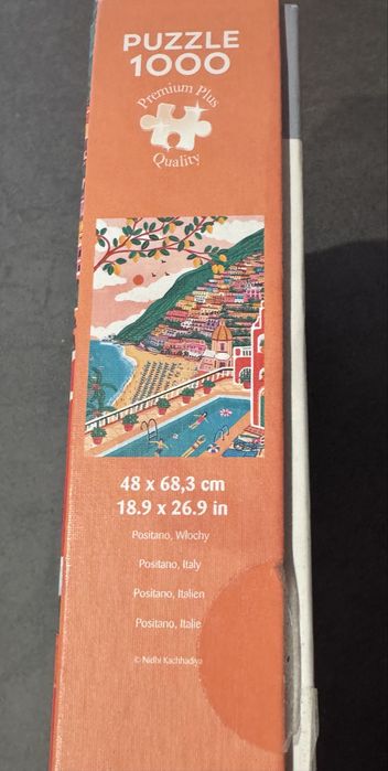 Puzzle Trefl - Positano, Włochy - 1000 elementów