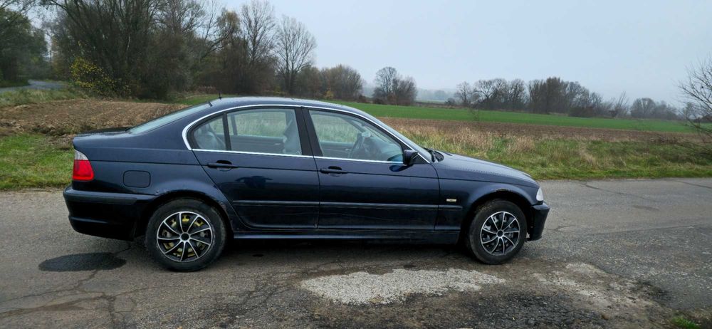 Drzwi prawe przód tył BMW E46 sedan