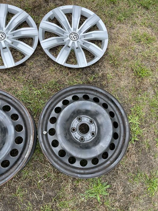 Okazja oryginalne felgi VW TIGUAN 6.5Jx17 ET38 5x112 czujniki kołpaki
