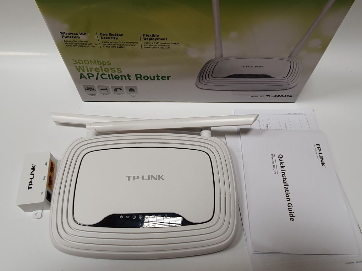 Router TP- Link TL-WR643N 300Mbps, Wireless AP/Client