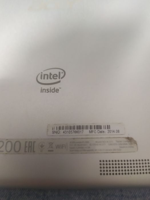 Vendo Tablet acer