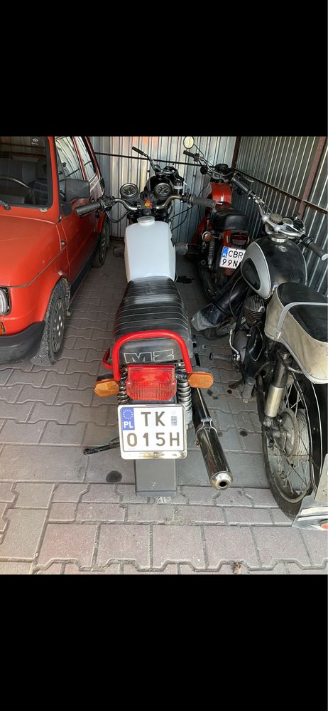 Mz etz ifa 150 motocykl zarejestrowany ubezpieczony biale tablice