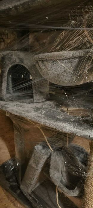 Drapak dla kota ulepszony w grubszą linkę sizalową. Gratis sizal