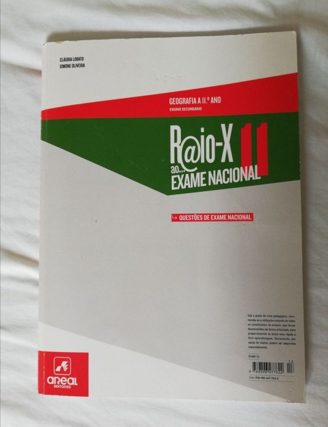 Manual +Caderno de Atividades "Raio-X 11" de Geografia A de 11°ano