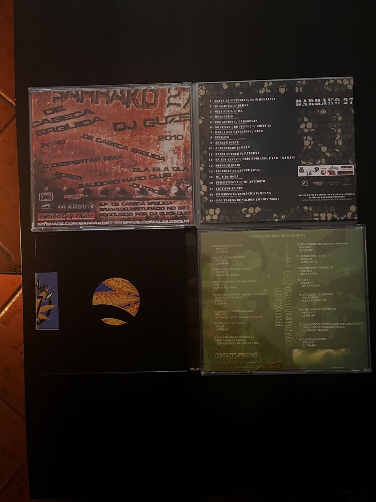 Cds Hip Hop Tuga Barrako 27