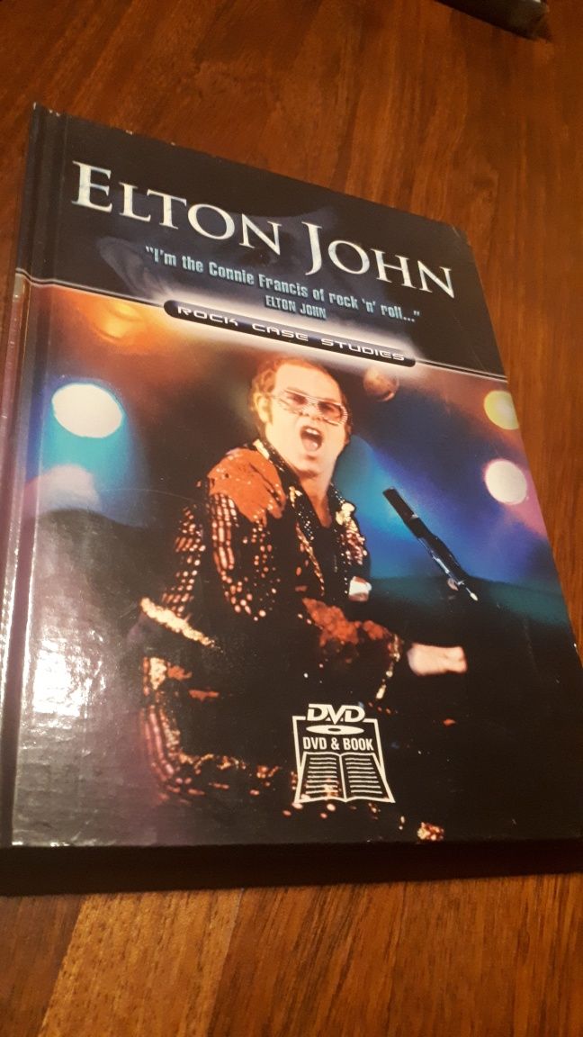 Vendo DVD & BOOK Elton Jonh ROCK CASE STUDIES