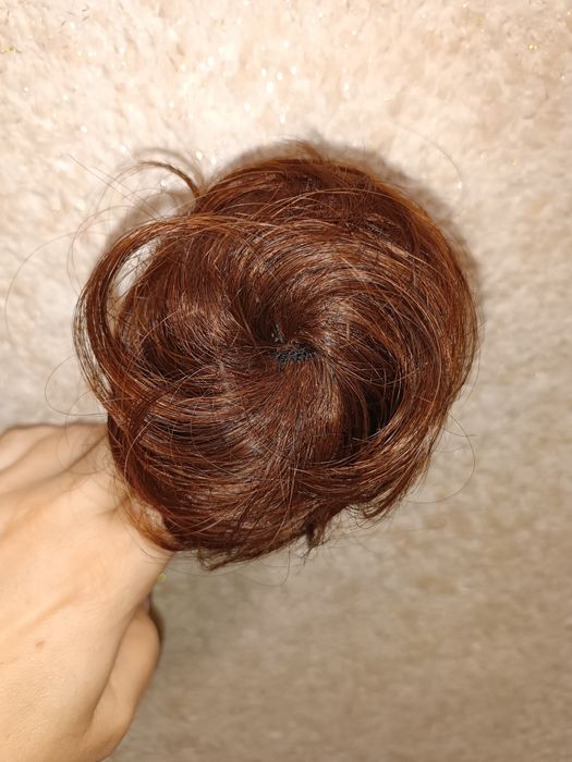 Заколка краб з волосся парик, накладка