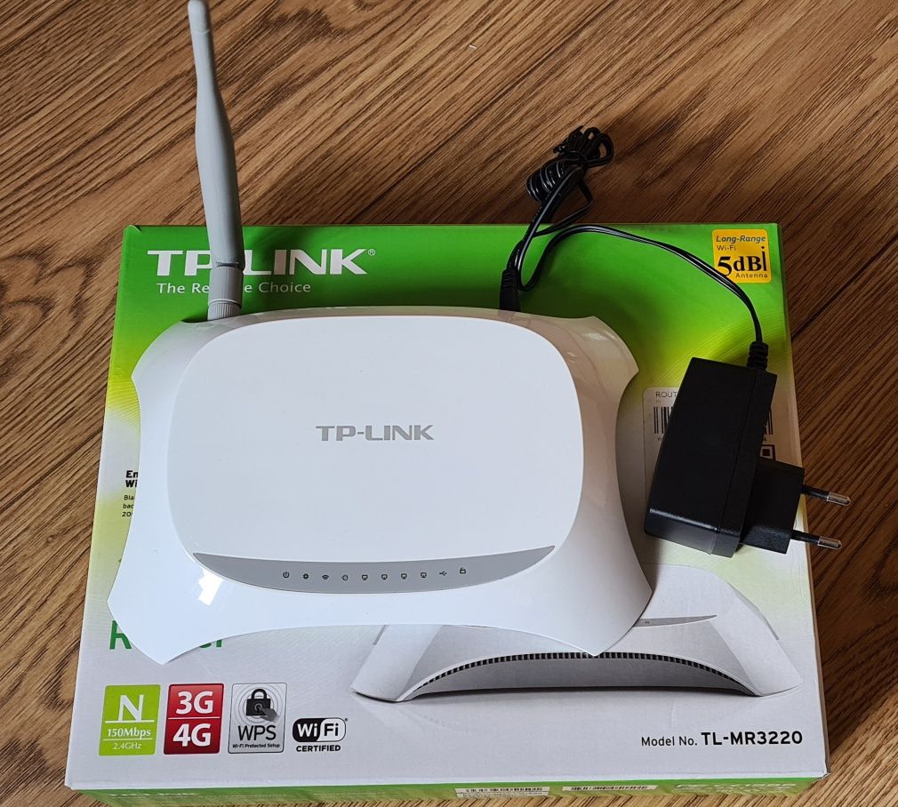 Router TP-LINK, model: TL-MR3220
