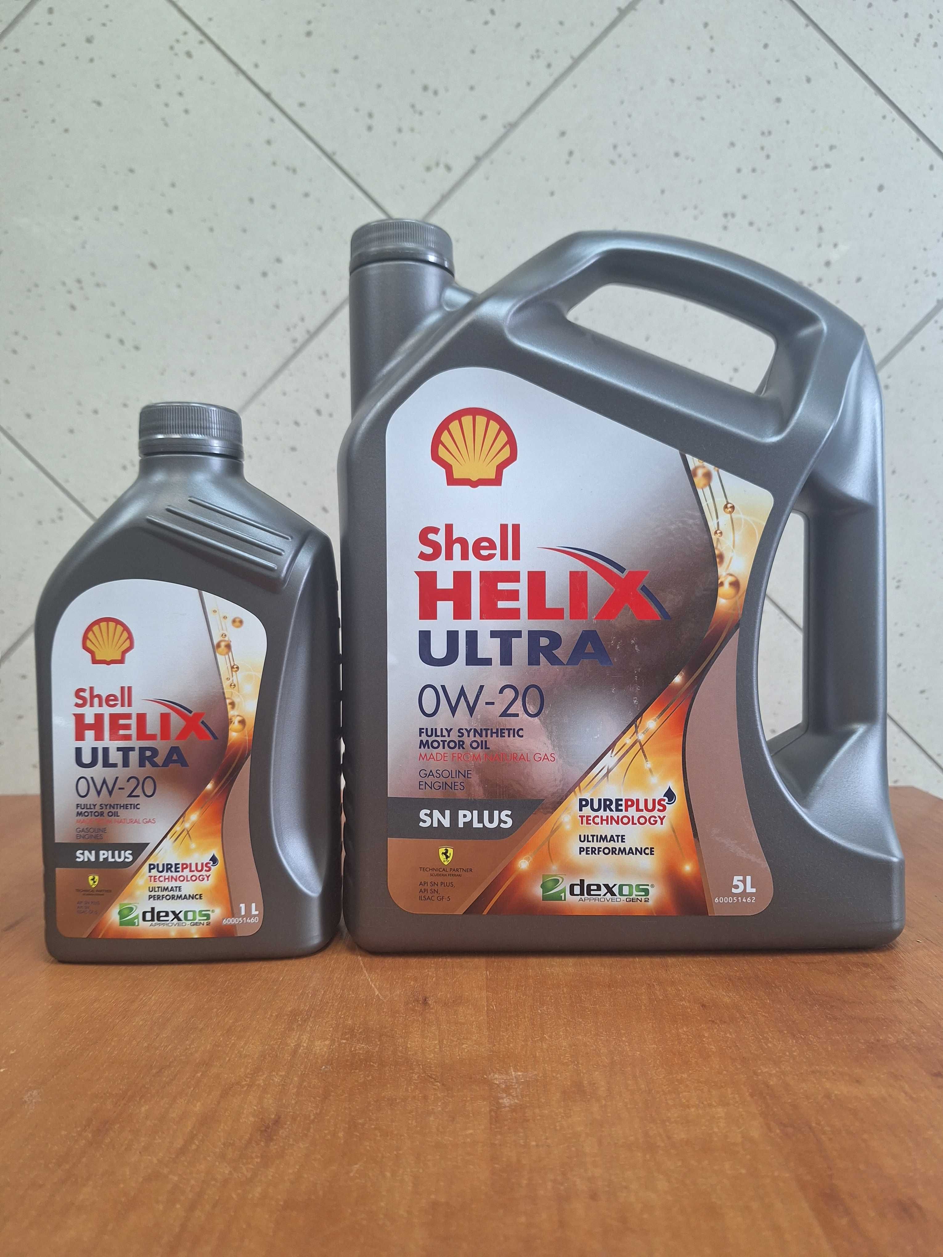 Olej Syntetyczny Shell Helix Ultra 0w20 4L 1L