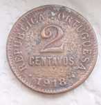 Moeda 2 centavos 1918