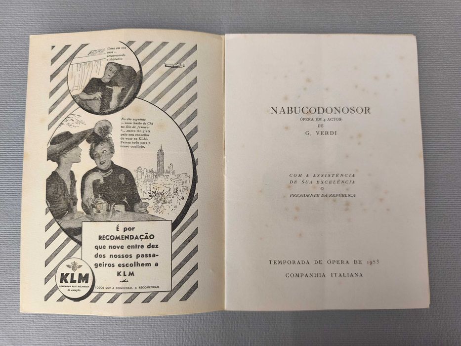 NABUCONODONOSOR - Verdi
Programa e argumento
Ópera S. Carlos