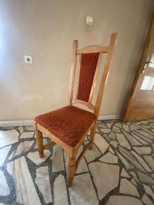 Krzesła dębowe drewniane