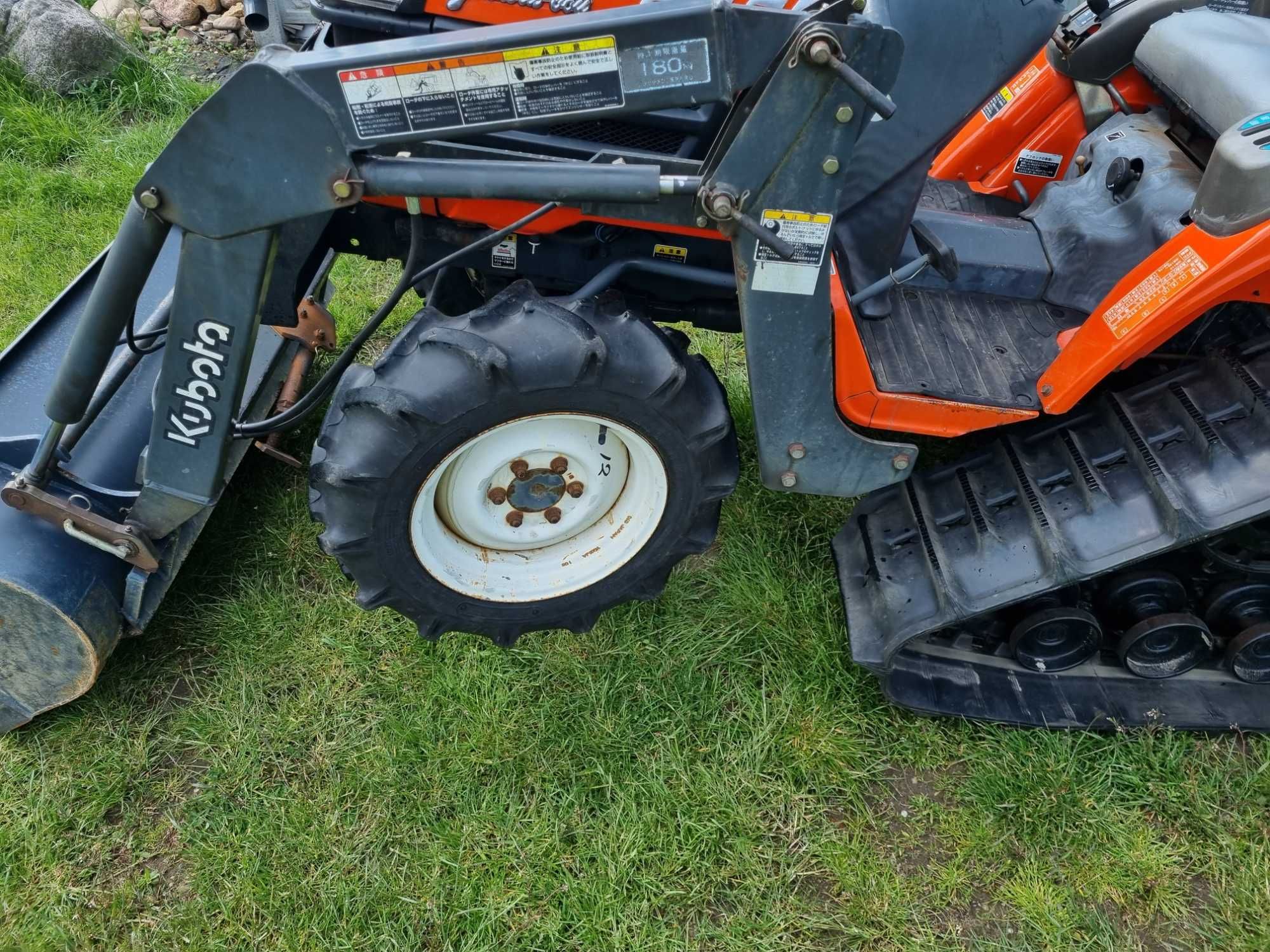 Traktorek japonski Kubota GB155 glebogryzarka tur