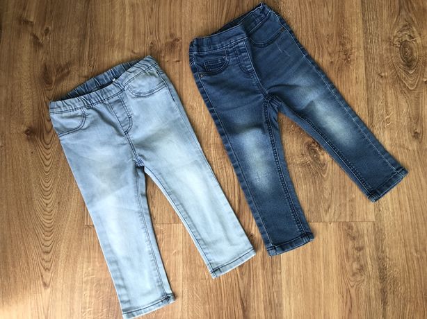 Джинсовые штаны next,h&m 1/5-2/5 года,штани,джинсы,скинни,джеггинсы