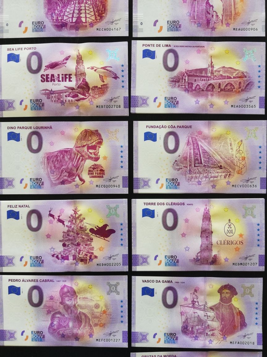 Notas 0 Euro Souvenir
