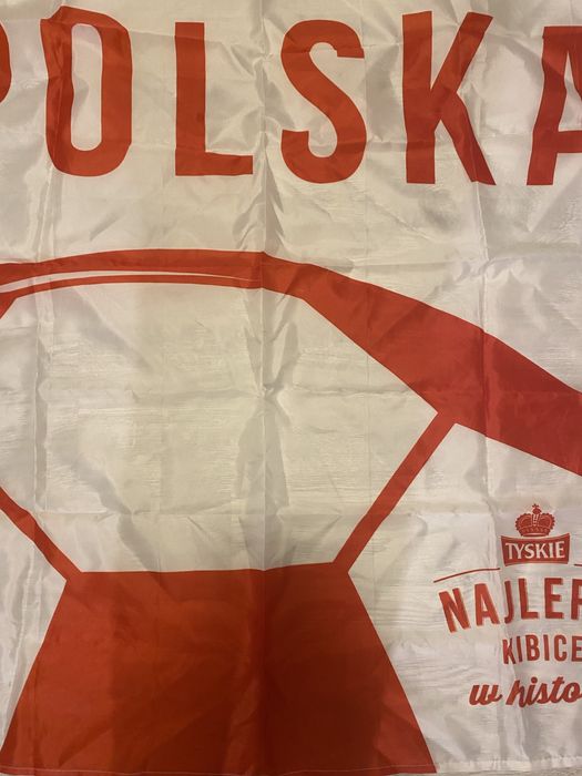 Flaga baner z wiązaniami