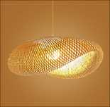 Lampa sufitowa lampa bambusowa naturalna boho
