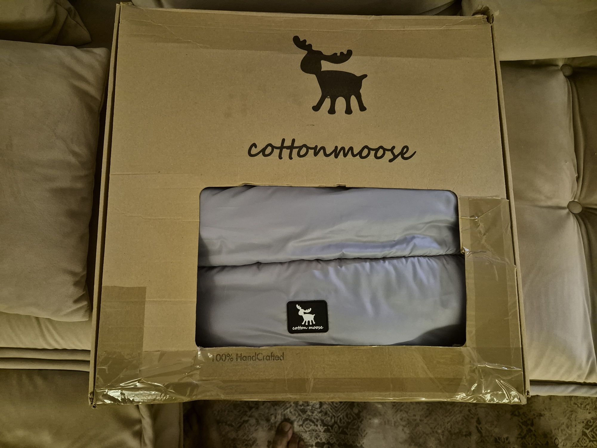 Śpiworek Moose Cottonmoose szary