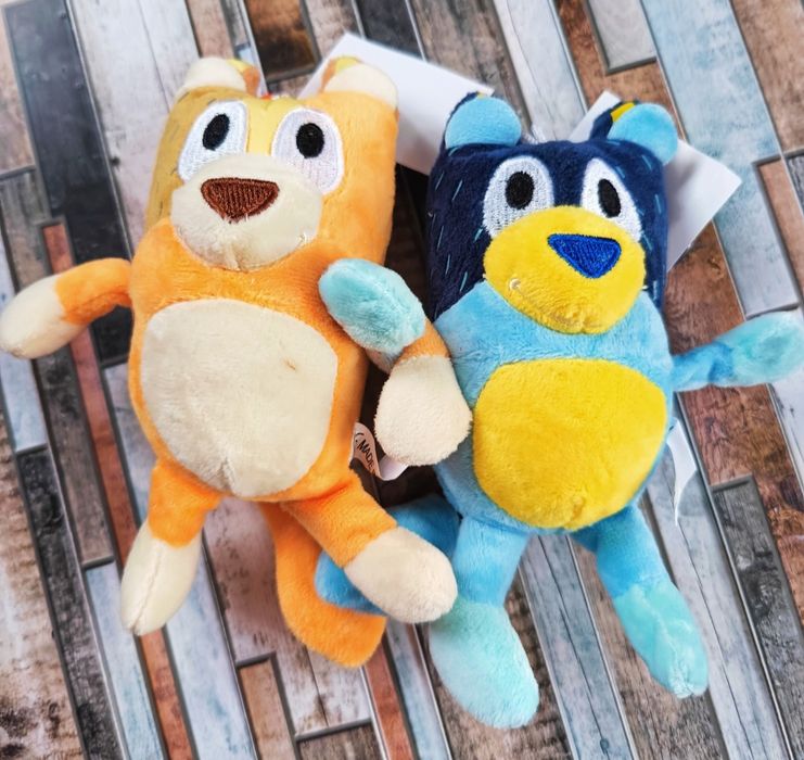 Zestaw 2 sztuk pluszaków z bajki Bingo i Bluey
