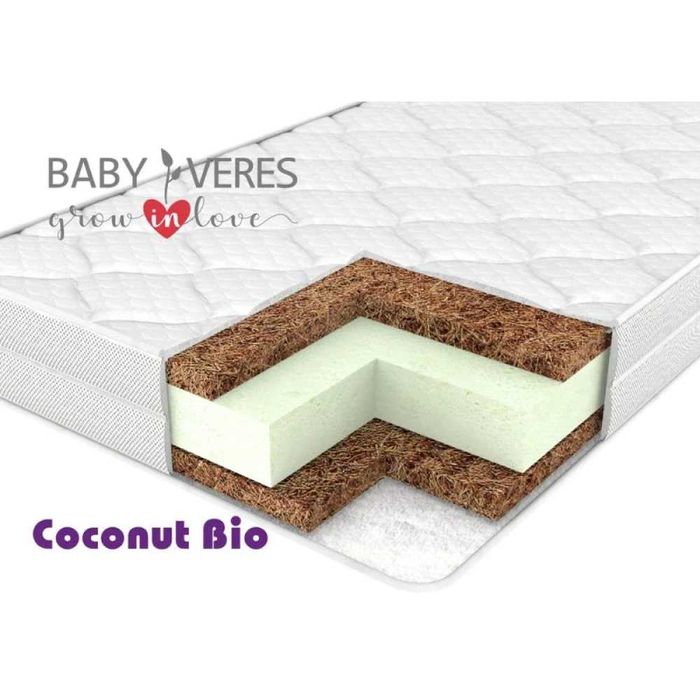 Матрац дитячий Baby Veres Coconut Bio + (120*60*8 см)