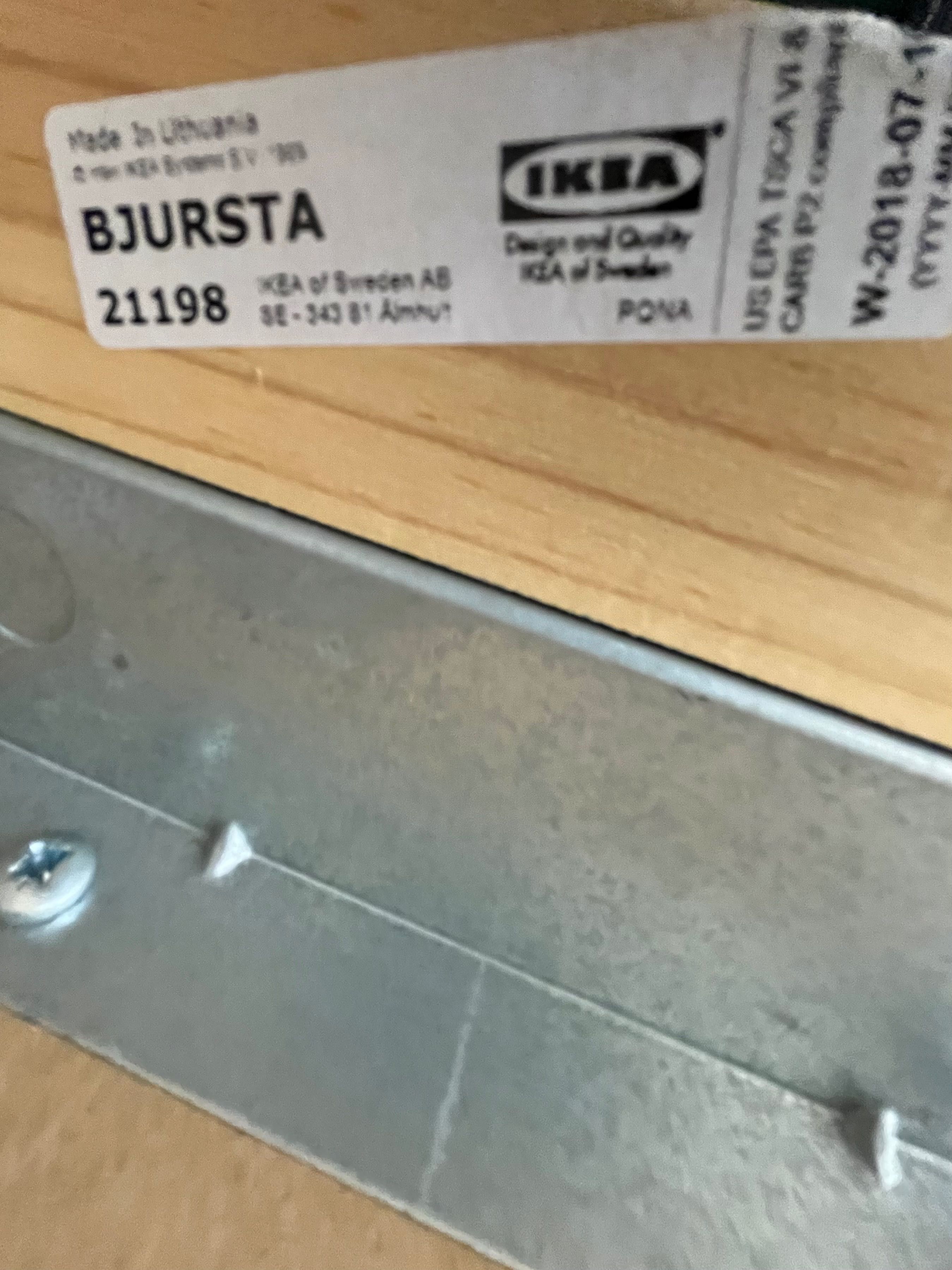 Stół Bjursta Ikea stan bardzo dobry