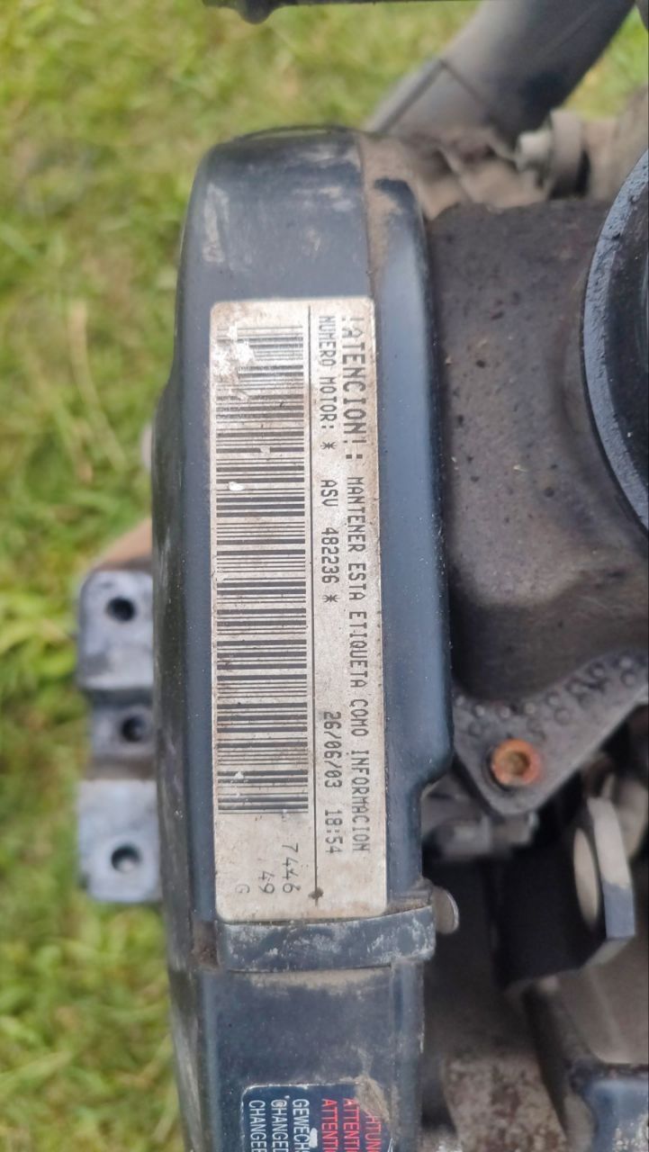 Двигун ASV,  1.9tdi, 110 л.с, мкпп, Гольф 4, Бора, Шкода Октавія тоур