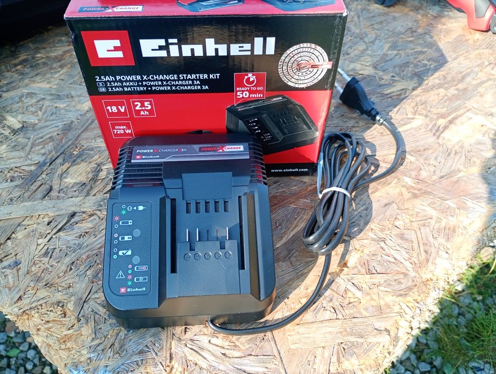 Ładowarka Einhell 18V xchange