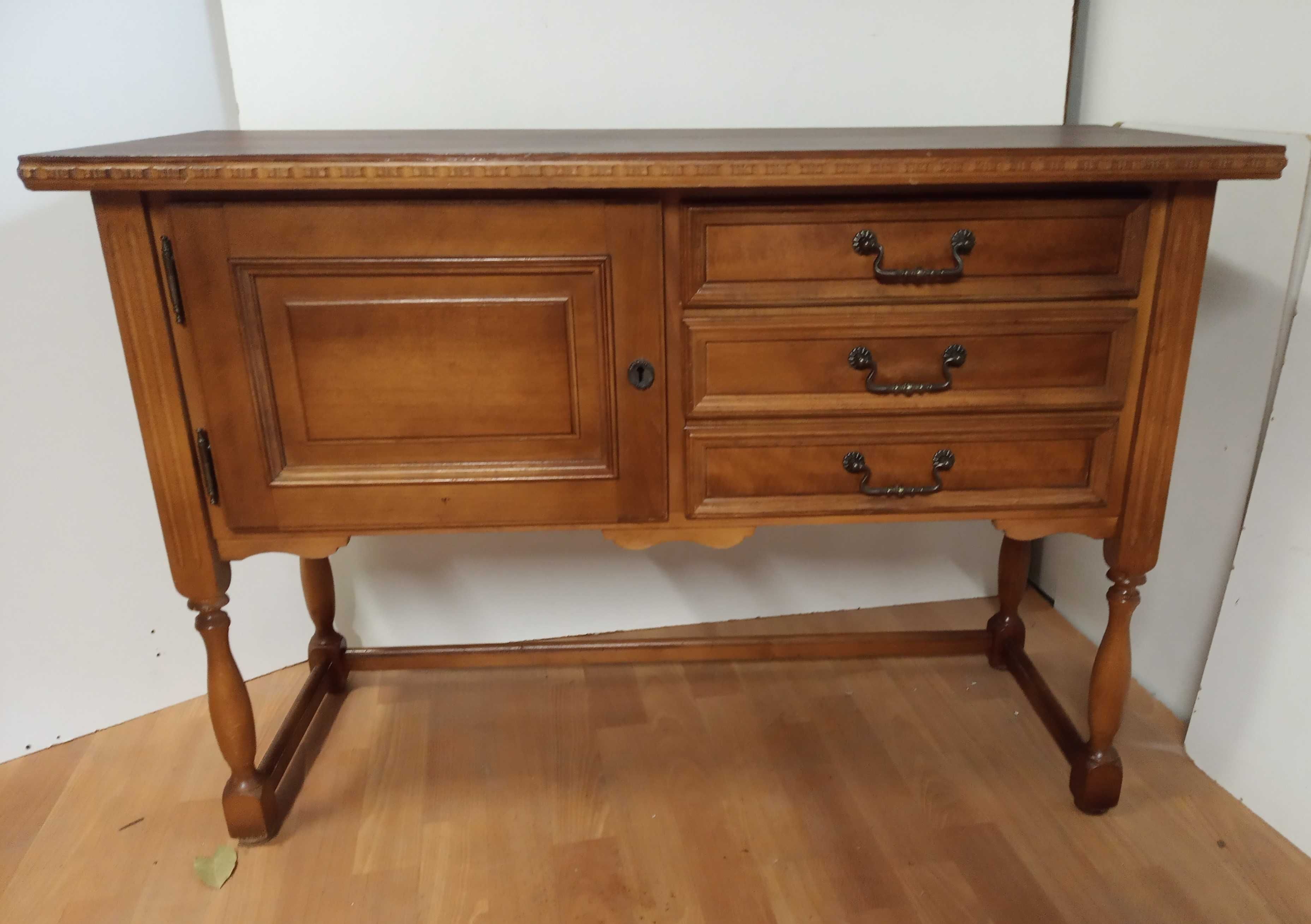 Komoda stylowa szafka retro 100 cm drewniana konsola