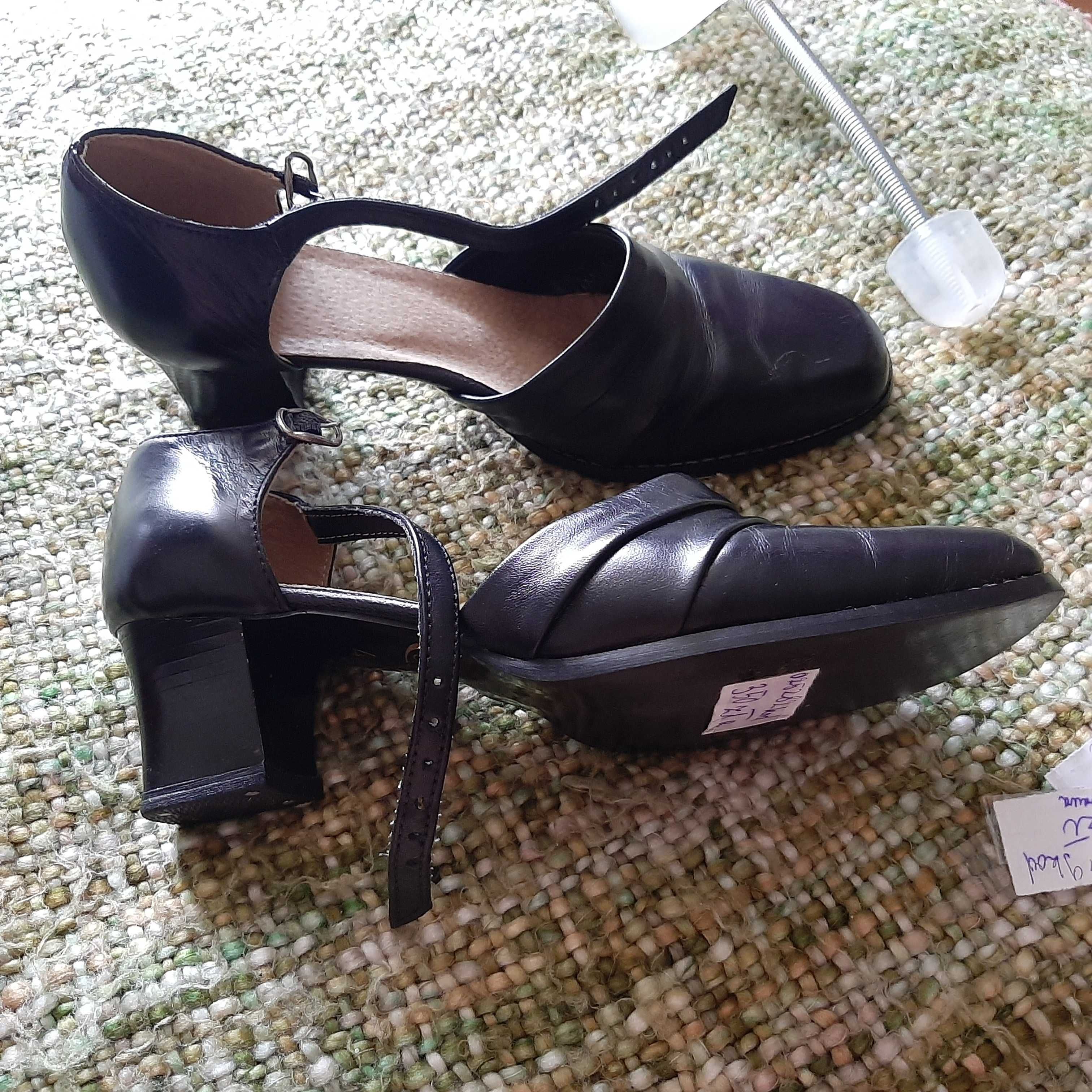 NOWE r. 40 sandały biznes eleganckie skóra naturalna