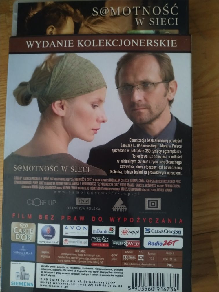 Samotność w sieci - film na DVD slipcase