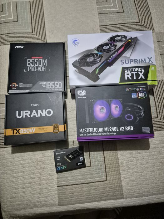 DESKTOP GAMER com 3080 10gb e Ryzen 5 5600x