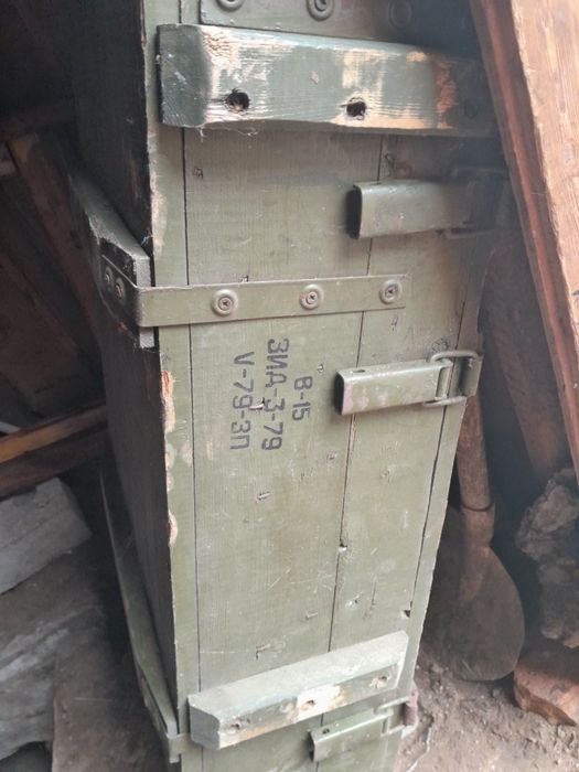 Военый деревянный ящик,пустой