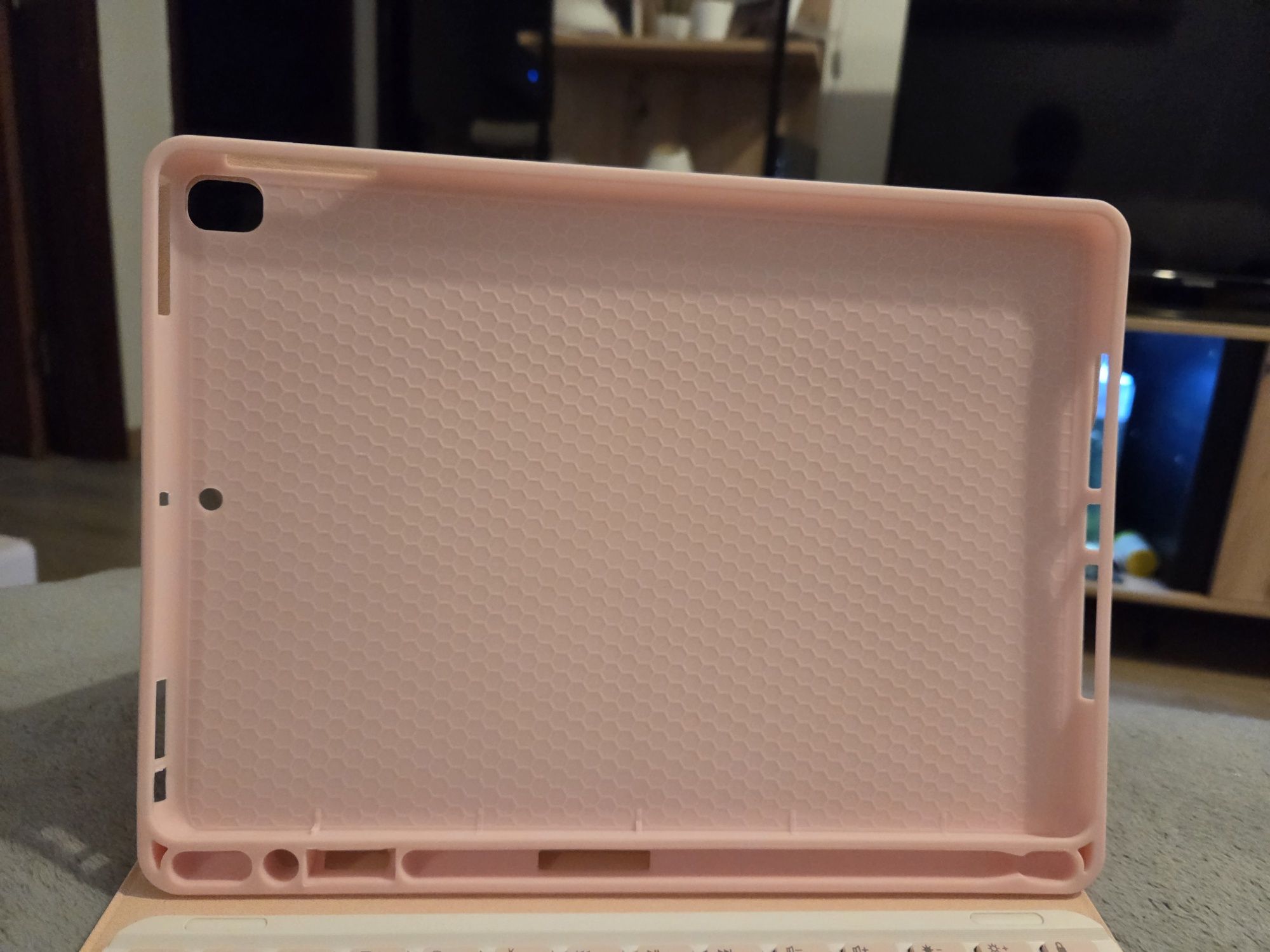 capa e teclado com trackpad para tablet